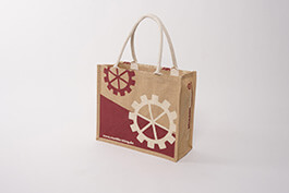 Modell Jutetasche